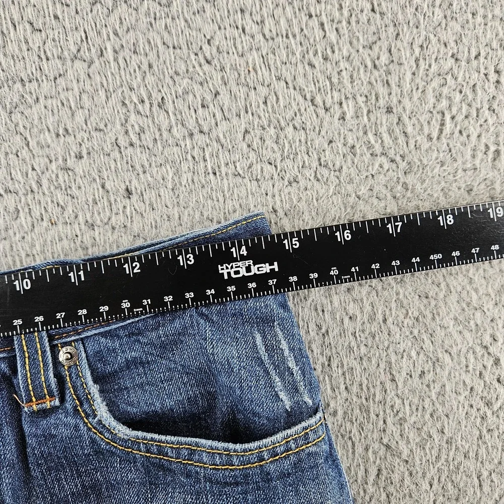 Levis Jeans Mens 29x30 Blue 514 Slim Straight Distressed‎ Cotton Skater Pants